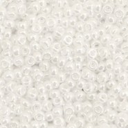 Miyuki seed beads 11/0 - Ceylon white pearl 11-528